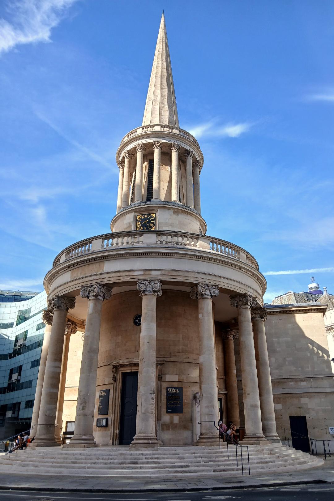 Sole surviving John Nash church, used by the BBC