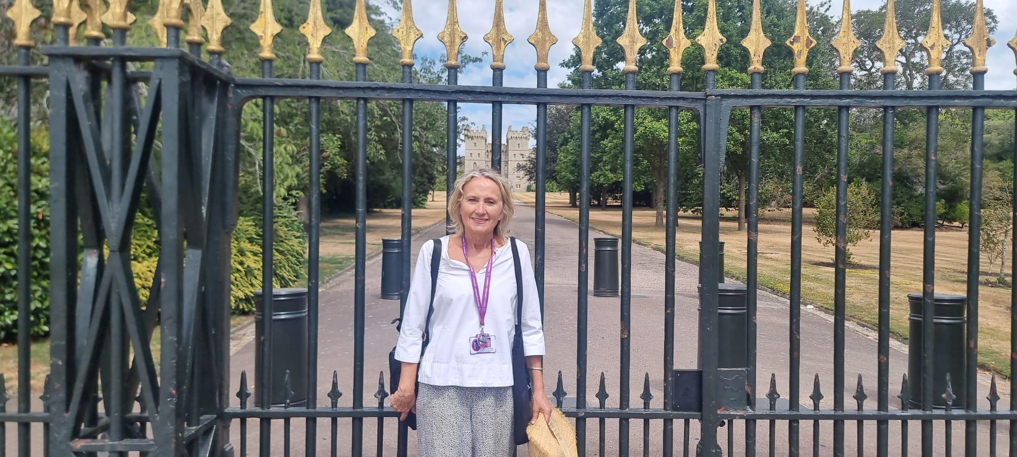 Windsor castle's back door
