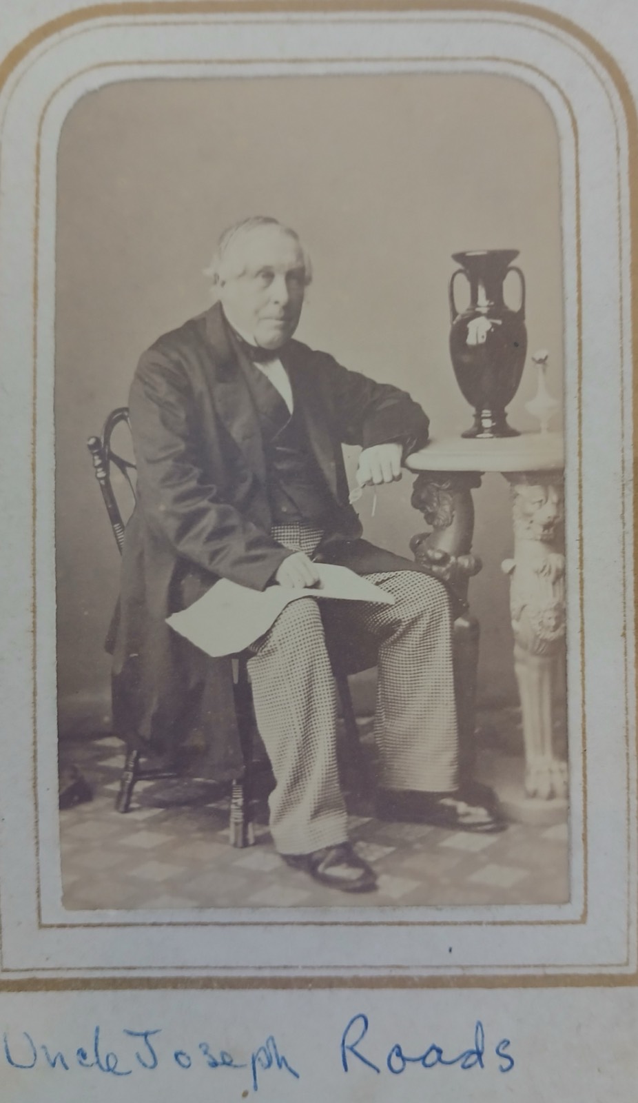 Great-great-great-great Uncle Joseph Roads, tallow chandler of Greek Street